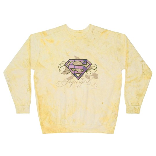 Discover Supergirl Flowers Blast Sweatshirts