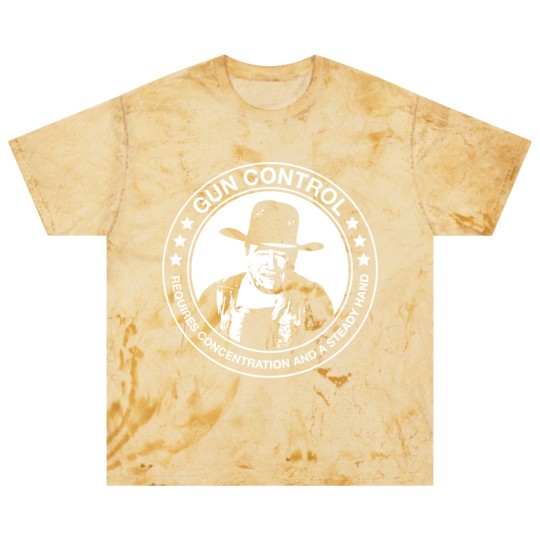 Discover John Wayne - Gun Control - Requires Concentration and a Steady Hand - John Wayne - Blast T Shirts