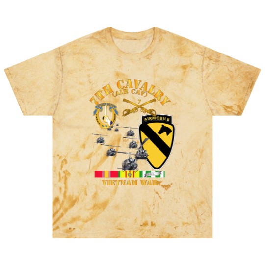 Discover 7th Cavalry (Air Cav) - 1st Cav Division w SVC - Air Assault - Blast T Shirts