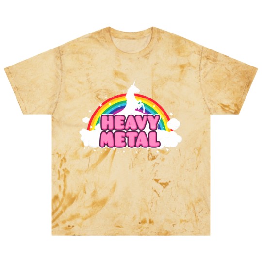 Discover HEAVY METAL! (Funny Unicorn / Rainbow Mosh Parody Blast T Shirts