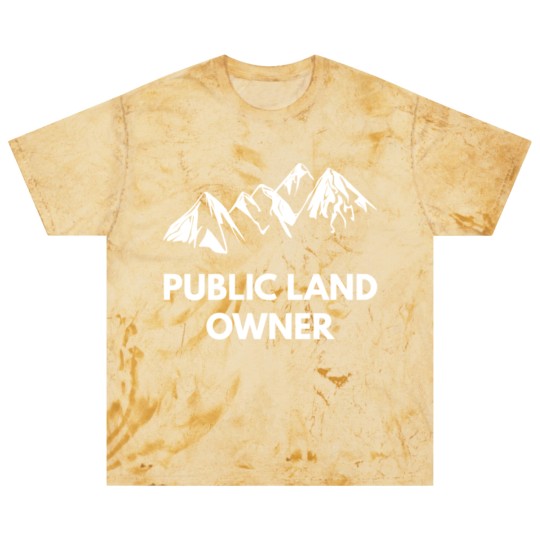Discover Public Land Owner Best Outdoors Gift Gift Blast T Shirts Blast T Shirts