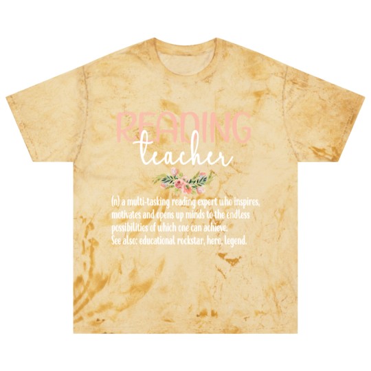 Discover Reading Teacher Definition Book Reading Specialist Blast T Shirts