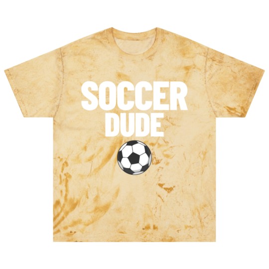 Discover Soccer Dude Men's Soccer Fan Gift Soccer Dude Blast T Shirts