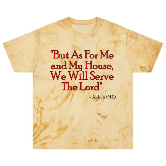 Discover Joshua 24:15 Blast T Shirts