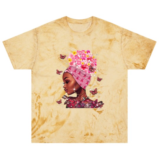 Discover In October We Wear Pink Black Woman Breast Cancer Awareness Blast T Shirts