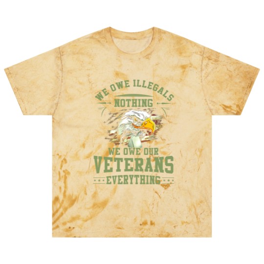 Discover We Owe Our Veterans Everything Blast T Shirts