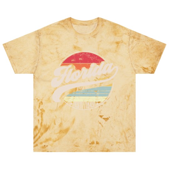 Discover Retro Florida Home State FL Cool 70s Style Sunset Blast T Shirts