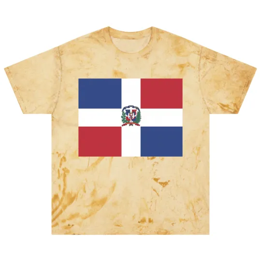 Discover AIFRIS Dominican Republic Flag Cotton Blast T Shirts