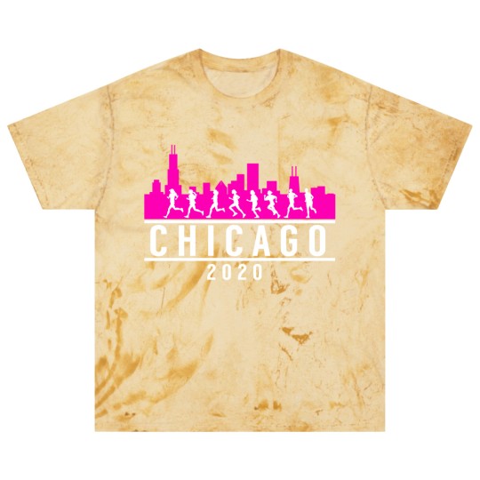 Discover Chicago Skyline Runners Blast T Shirts