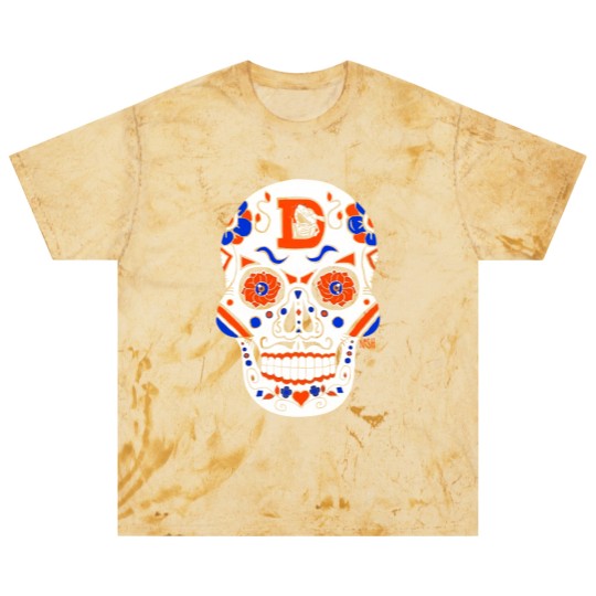 Discover America's Finest Apparel Denver Sugar Skull - Men's Blast T Shirts