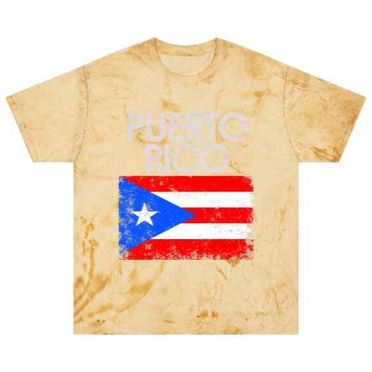 Discover Vintage Puerto Rico Rican Flag Blast T Shirts