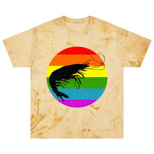 Discover Rainbow Shrimp Blast T Shirts