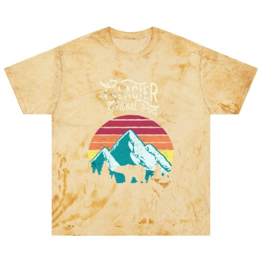 Discover Vintage Glacier National Park Mountain Bear Sweat Blast T Shirts