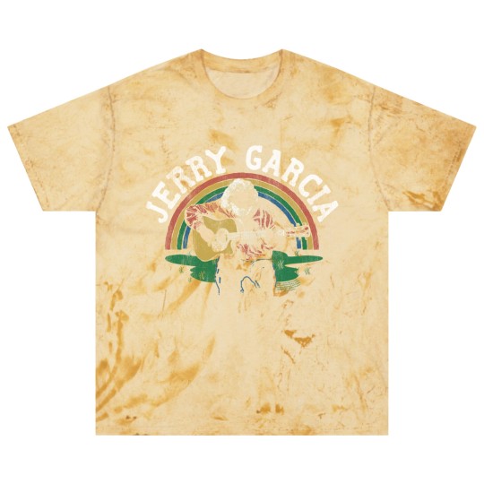 Discover Jerry Garcia Band Jerry & Guitar Vintage Style Adult Short Sleeve Blast T Shirts Graphic Tees