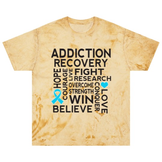 Discover Addiction Recovery Awareness Ribbon - Addiction Recovery Awareness - Blast T Shirts