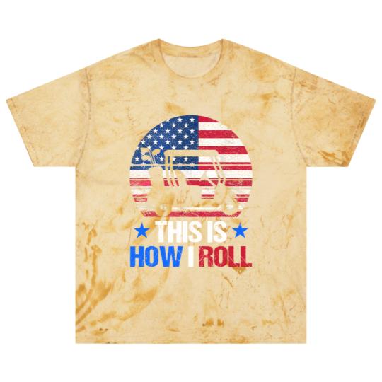 Discover Golf Cart This Is How I Roll USA Flag Golfer 4th Of July Blast T Shirts