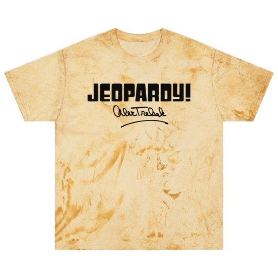 Discover Jeopardy Alex Trebek Signature - Black - Alex Trebek - Blast T Shirts