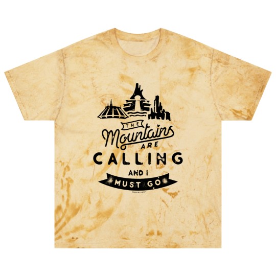 Discover The Mountains are Calling and I Must Go Blast T Shirts