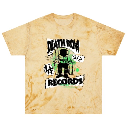 Discover Death Row Records Green Decoupage Blast T Shirts