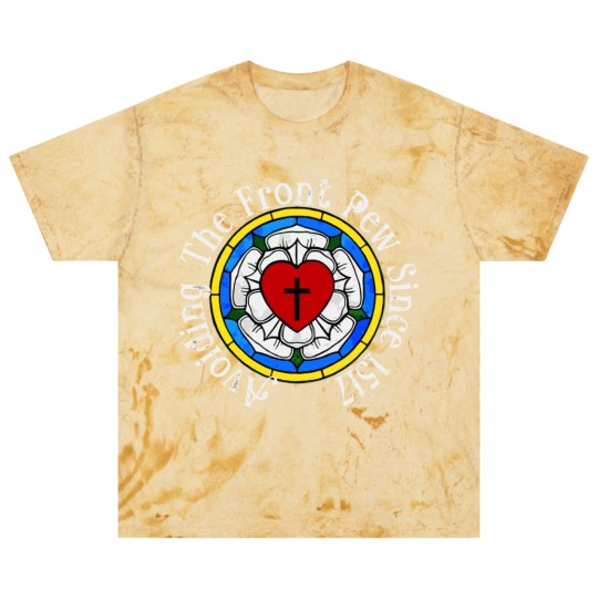 Discover Funny Martin Luther Rose 1517 For Lutheran Confirm Blast T Shirts