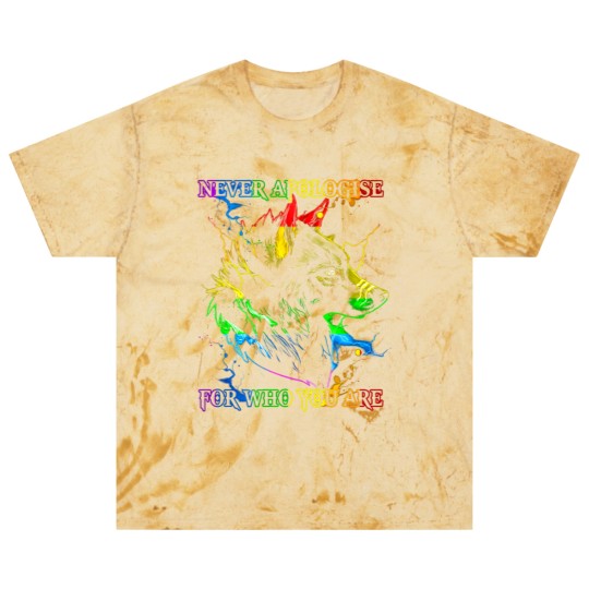Discover Rainbow Wolf Blast T Shirts Gay Wolfs Rainbow Wolfs skin Gay Pride LGBT