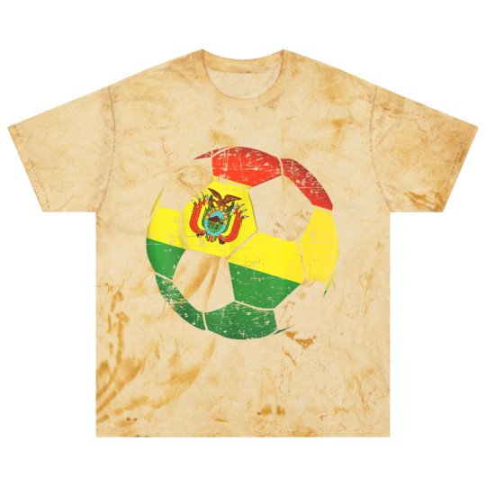 Discover Bolivia Soccer Ball Flag Blast T Shirts