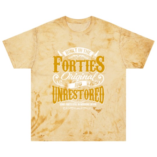 Discover Built In The 40s Forties Vintage Classic Funny 80t Blast T Shirts