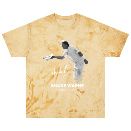 Discover RIP Shane Warne Signature Blast T Shirts, Memories Shane Warne  1969-2022 Blast T Shirts