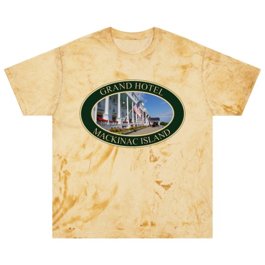 Discover Grand Hotel on Mackinac Island, Michigan Blast T Shirts