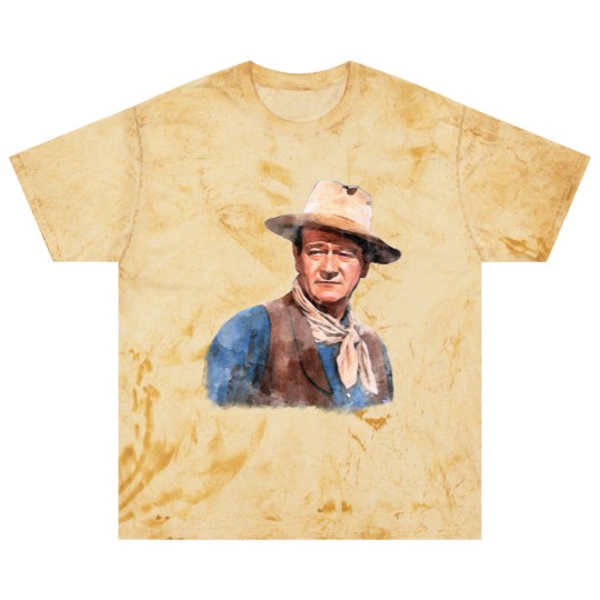 Discover John Wayne "The Duke" - Watercolor - John Wayne - Blast T Shirts