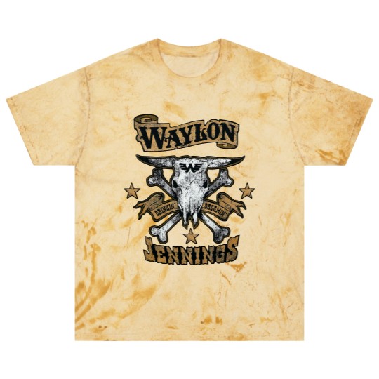 Discover Waylon Jennings Logo Design Classic Blast T Shirts
