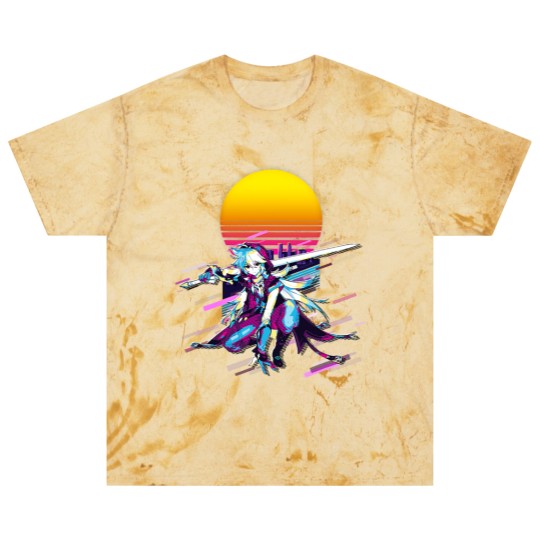 Discover Razor Genshin Impact 80s Retro Online Game Blast T Shirts