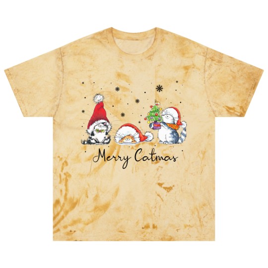 Discover Cats With Santa Hat Merry Catmas Cat Lover Christmas Gift Blast T Shirts