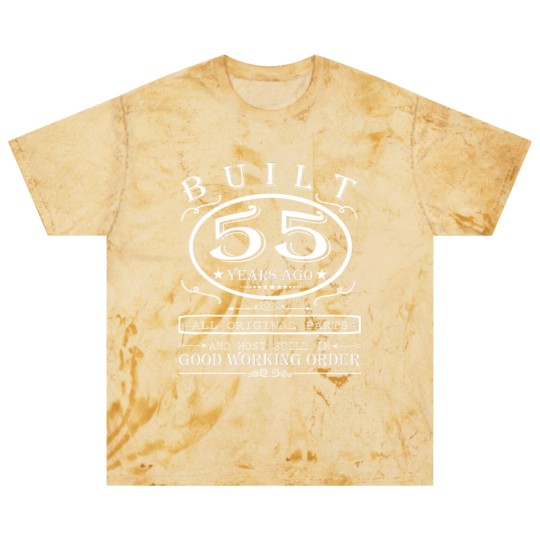 Discover 55th Birthday Gift Built 55 Years Ago Original Par Blast T Shirts
