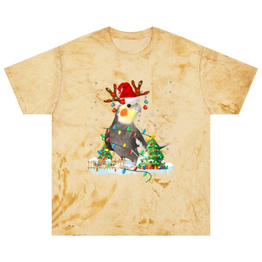 Discover Cute Cockatiel Blast T Shirts Christmas Cockatiel Lover Santa Cockatiel Christmas Lights