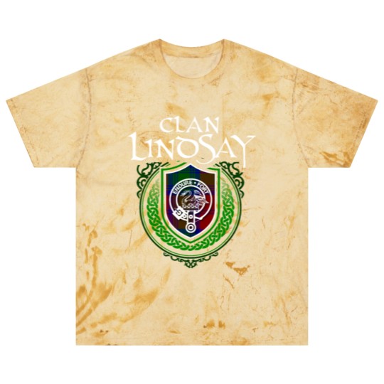 Discover Lindsay Surname Scottish Clan Tartan Crest Badge Blast T Shirts