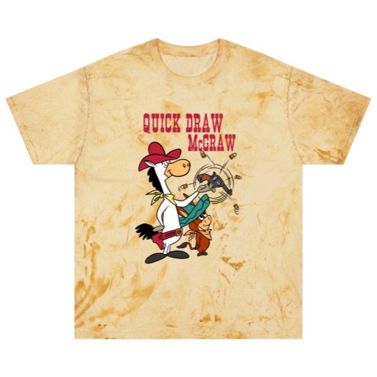 Discover Quick Draw mcgraw - Quick Draw Mcgraw - Blast T Shirts