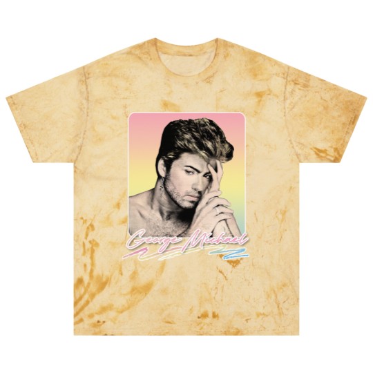Discover George Michael // Faded Vintage Look // Original Design - George Michael - Blast T Shirts