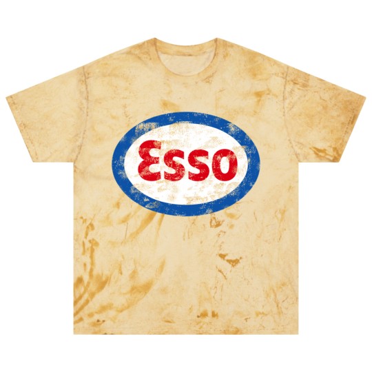 Discover Vintage distressed Esso logo - Auto Racing - Blast T Shirts
