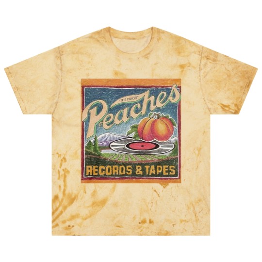 Discover Peaches Blast T Shirts Blast T Shirts Blast T Shirts Blast T Shirts Music Graphic Design Blast T Shirts Vintage Retro Art 80s 1980s Tapes and Records Unisex Blast T Shirts Gift