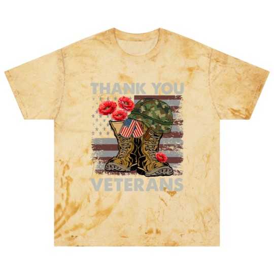 Discover Thank You Veterans Blast T Shirts