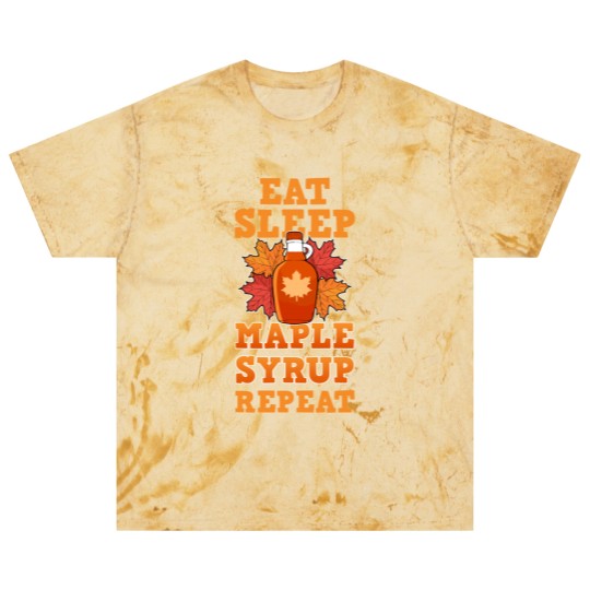 Discover Eat Sleep Maple Syrup Repeat Farmer Sugar Maker Quebec Farm Blast T Shirts