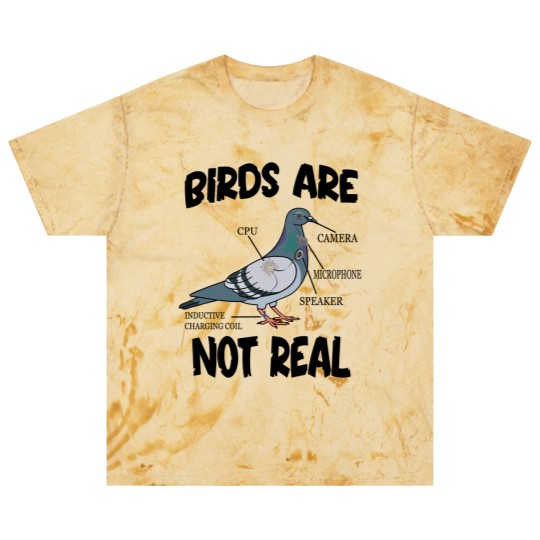 Discover Birds Are Not Real Bird Spies Conspiracy Theory Birds Blast T Shirts