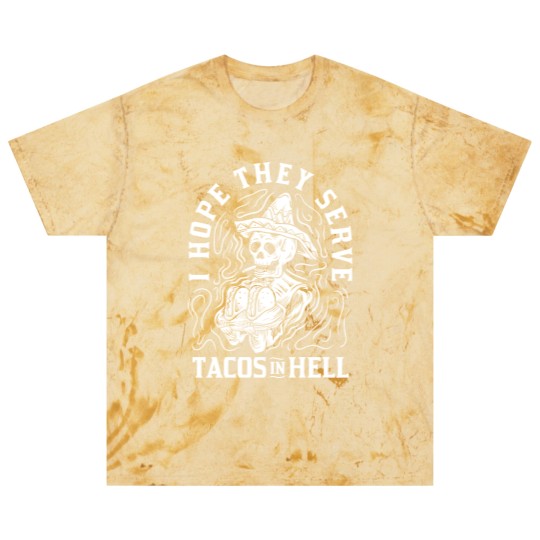 Discover I Hope They Serve Tacos In Hell Halloween Gift Blast T Shirts