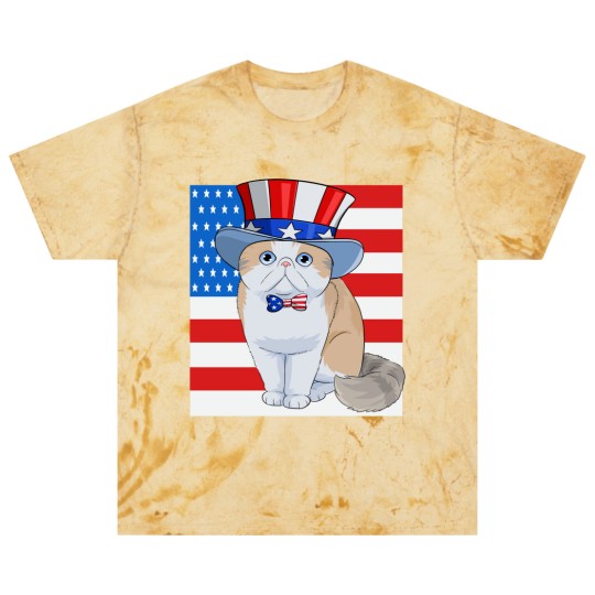 Discover Exotic Shorthair Cat 4th of July - Exotic Cat - Blast T Shirts