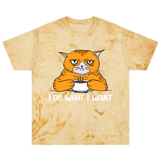 Discover I do What I Want Funny Sarcastic Cat Blast T Shirts
