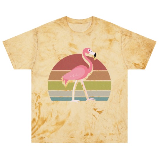 Discover Flamingo Blast T Shirts Sunset Retro Vintage 70s Animal Nature Lovers - Flamingo - Blast T Shirts