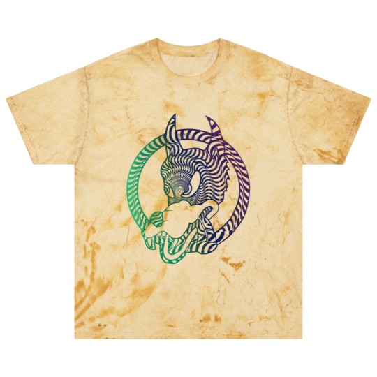 Discover Jerry Garcia Wolf guitar Dead Blast T Shirts