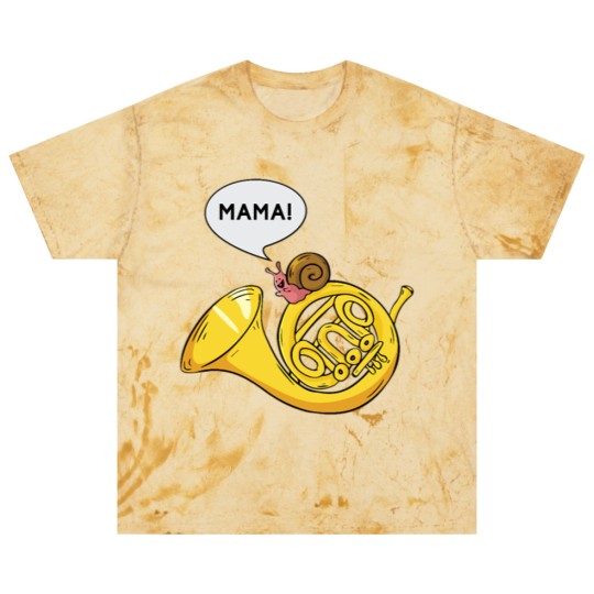 Discover Snail French Horn Shell Pun Musician Gift Blast T Shirts