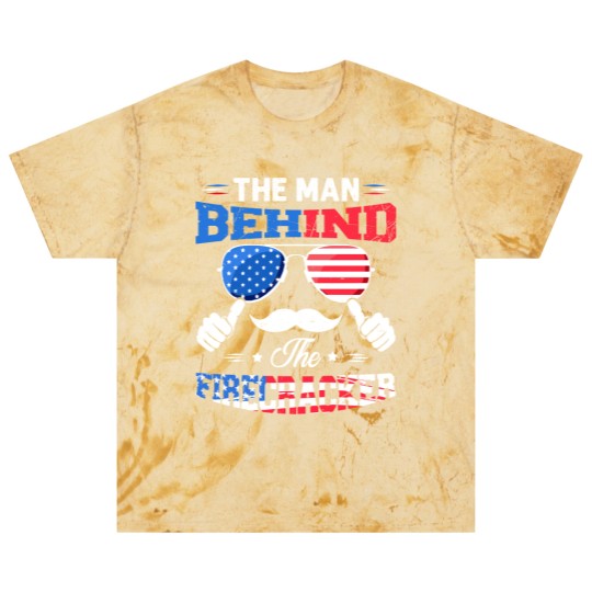 Discover The Man Behind The Firecracker 4th Of July American Flag - Behind The Firecracker 4th Of July - Blast T Shirts